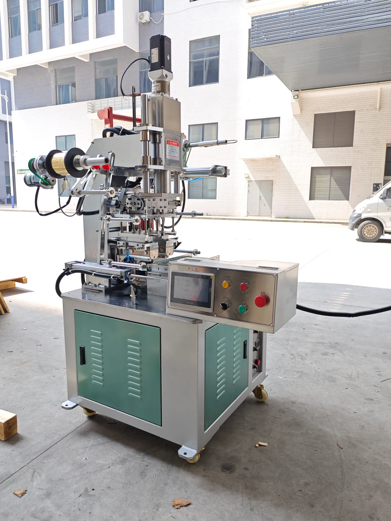 HF-309 automatic wooden handle hot stamping machine