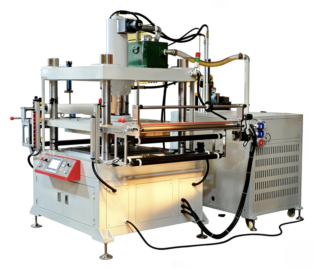 HF-1000HP Extra-Large Hydraulic Flat Hot Stamping Machine