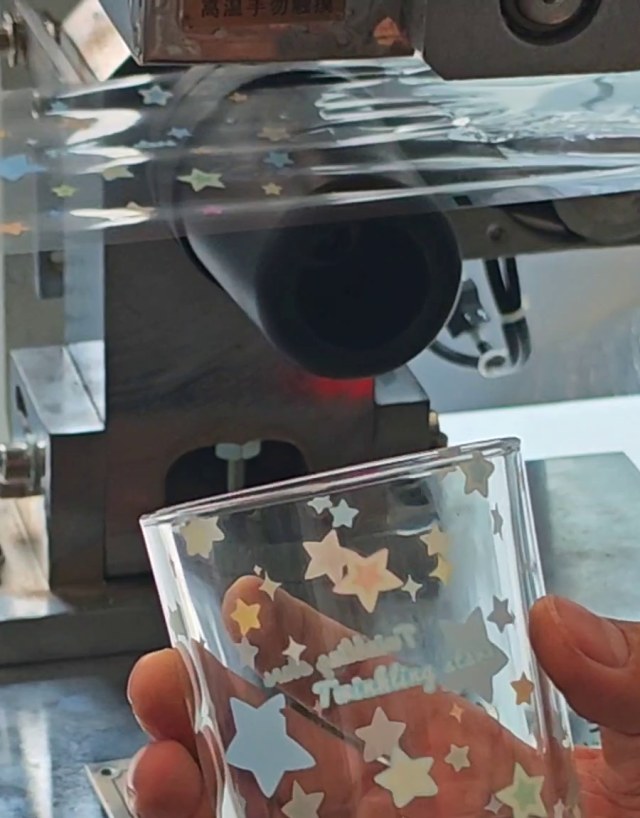 Tapered cup heat transfer operation and sample result