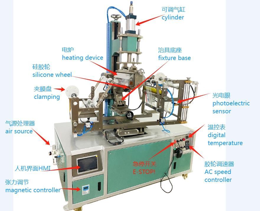 Hengfa tapered paint pail heat transfer machine